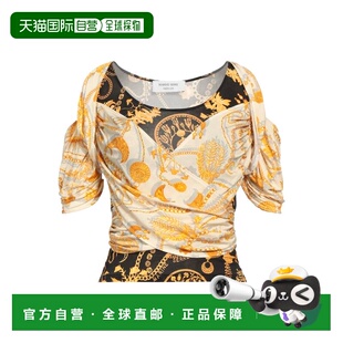 1h可退 香港直邮Marine Serre 女士 上衣 black黑色 舒适时尚