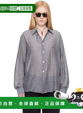 1h可退 香港直邮潮奢 Our Legacy 女士 灰色 Beyond 衬衫 M2252BP