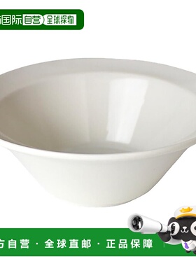【日本直邮】山加 汤碗麦片碗 米白日本制造美浓烧 O-M50302瓷器