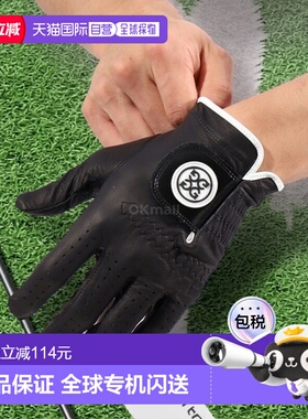 韩国直邮G/FORE男士高尔夫左手手套羊皮运动透气G4MC0G01