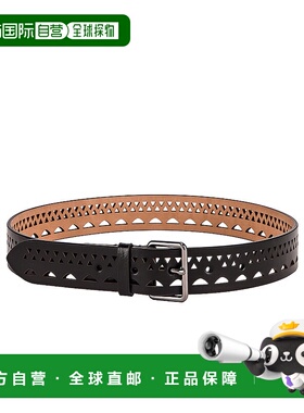 香港直邮Alaia 女士 Vienne 细款皮带腰带 AA1C313MC0A30