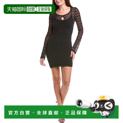 自营Isabel Marant Lace Midi Dress - black 美国奥莱直发