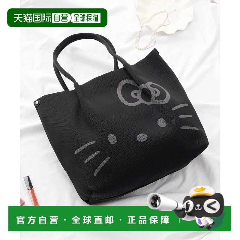 日本直邮ROOTOTE IP Medium Ruffle Hello Kitty A款托特包