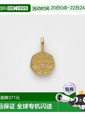 日本直邮日潮 agete 阿卡朵WEB限定10月生辰石金碧玺吊坠单只