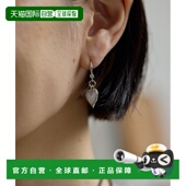 日本直邮ear EAZ1052511A0 淡雅色心形水晶耳钉 PAPILLONNER 女士