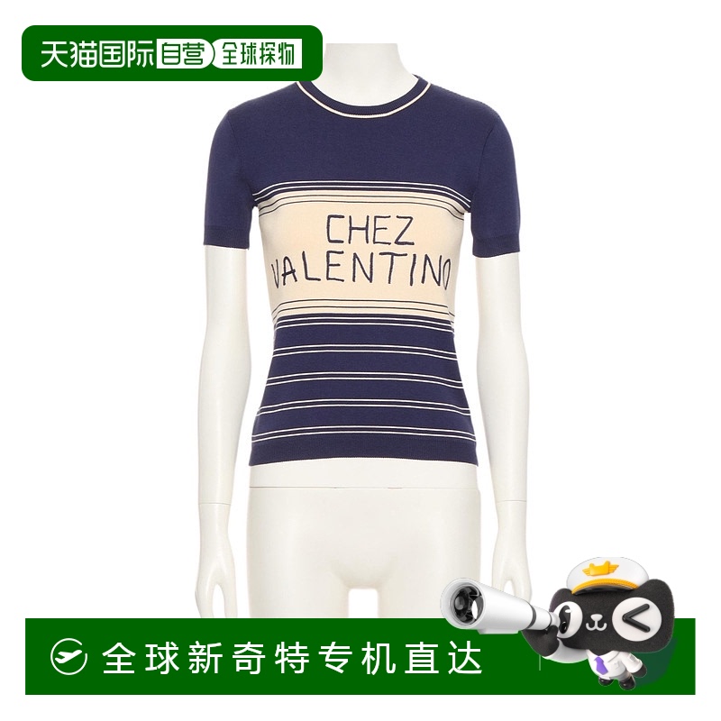 1h可退 香港直邮VALENTINO 女士针织毛衣 BKC65C9EMDSV SS2025 白