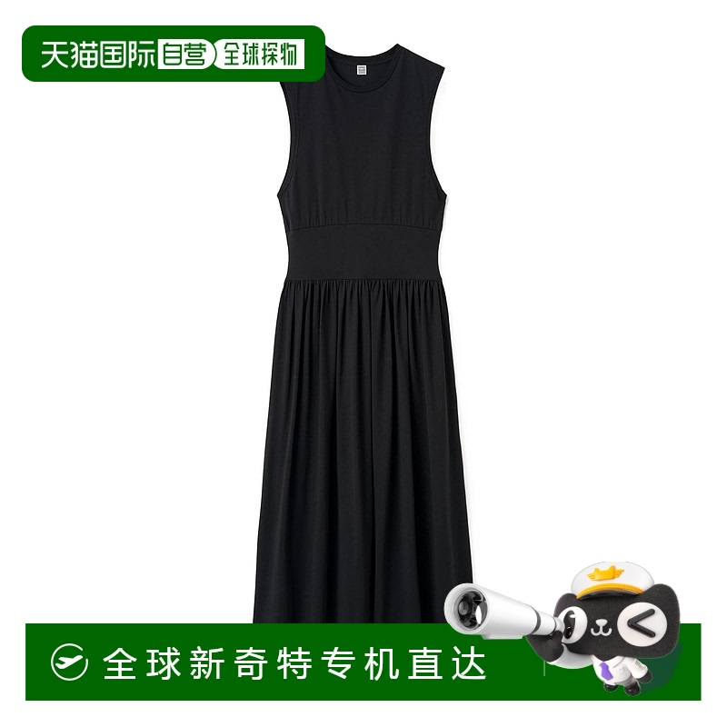 香港直邮Toteme 无袖褶皱连衣裙 242WRD1783FB0093