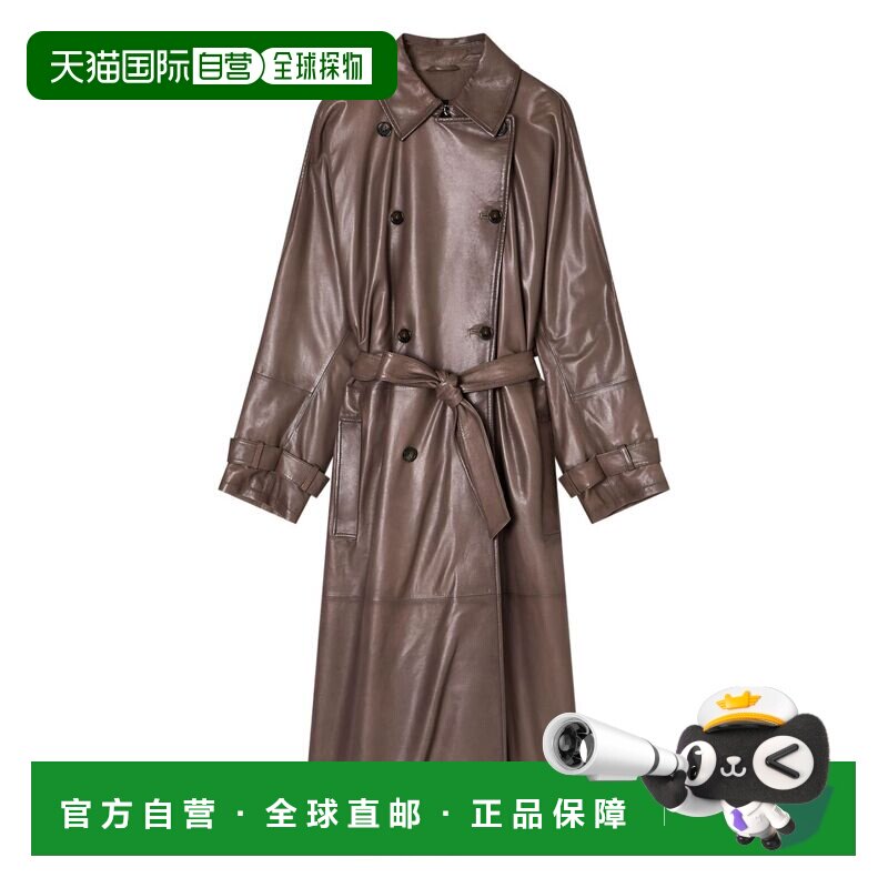 香港直邮EMPORIO ARMANI 女士皮衣夹克 EW002646AF17188U6125