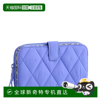 自营 vera bradleyOutlet Ultralight Essential Tab钱包-巴加蓝
