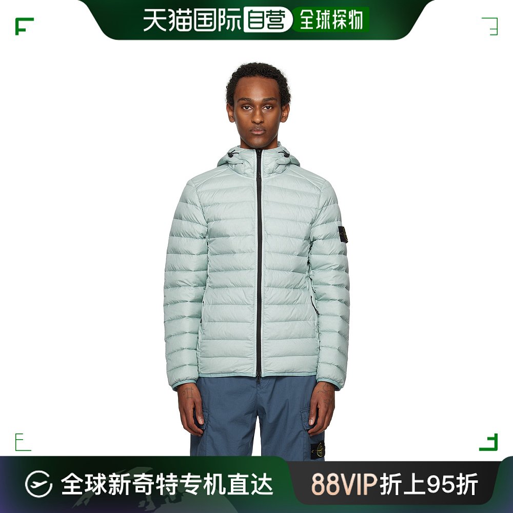 香港直邮潮奢 Stone Island石头岛男士蓝色 Loom Woven Chamber