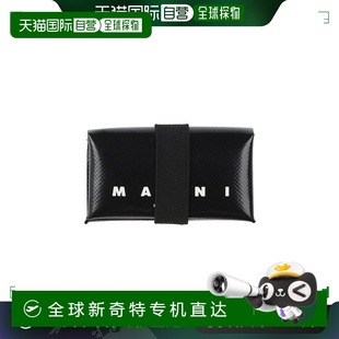 男士 Marni 舒适时尚 香港直邮潮奢 black黑色 Wallet 玛尼 钱包