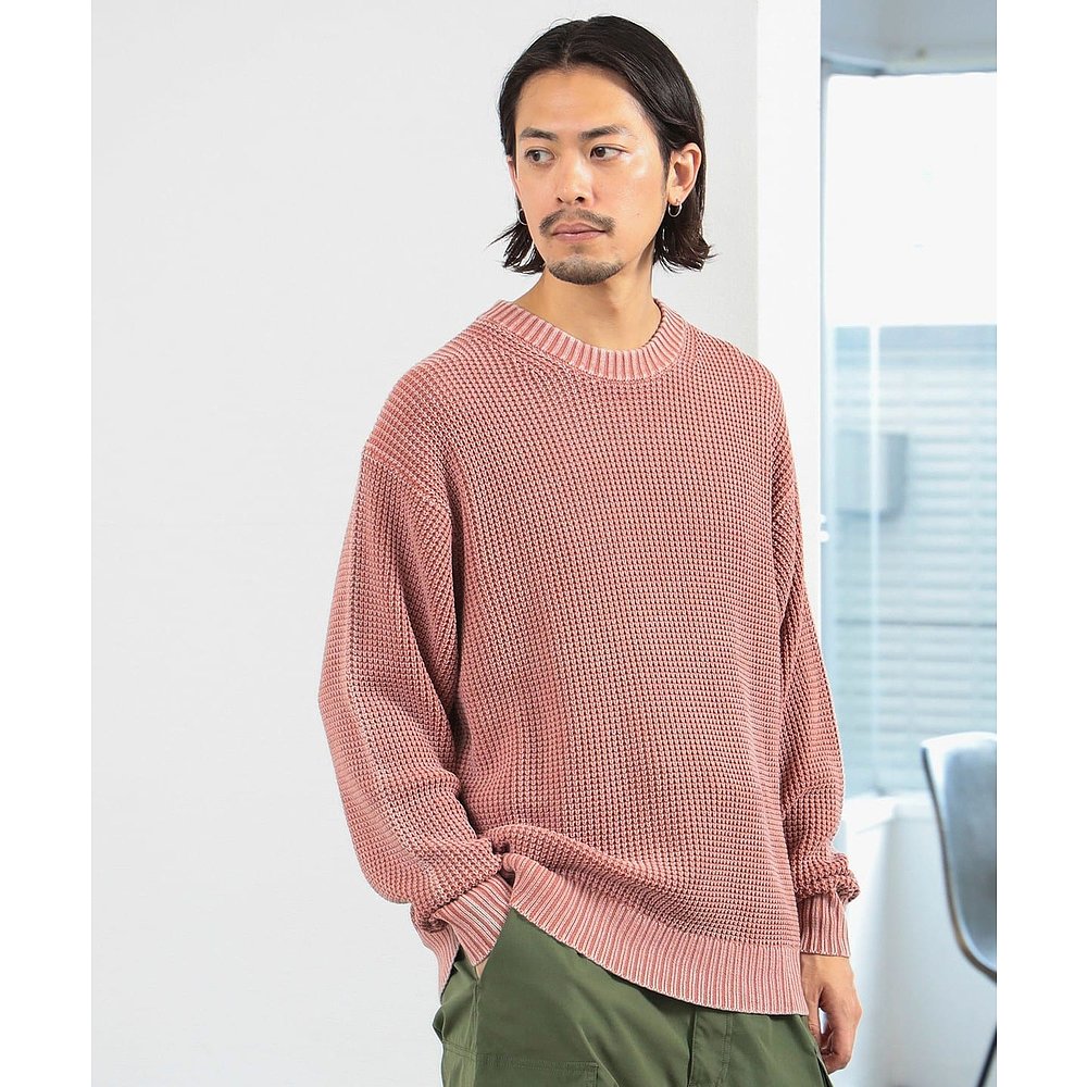 B:MING by BEAMS 男士复古风圆领棉质针织衫 92150353286