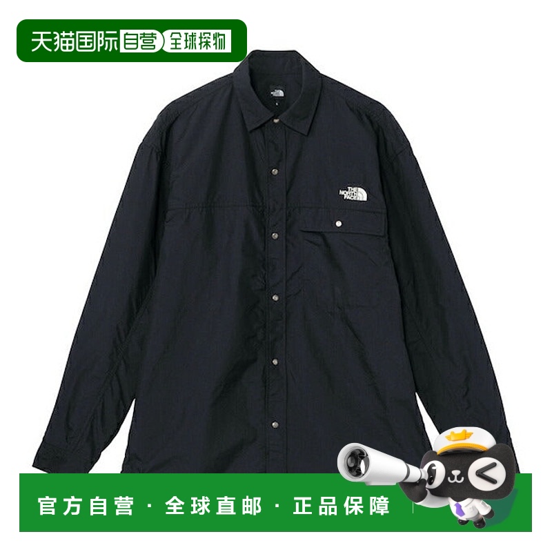 日本直邮 THE NORTH FACE 男女款长袖抓绒衬衫 NR12552-K 衬衫