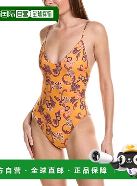 A.L.C. Cleo Scoop 泳衣 - 黄色 【美国奥莱】直发