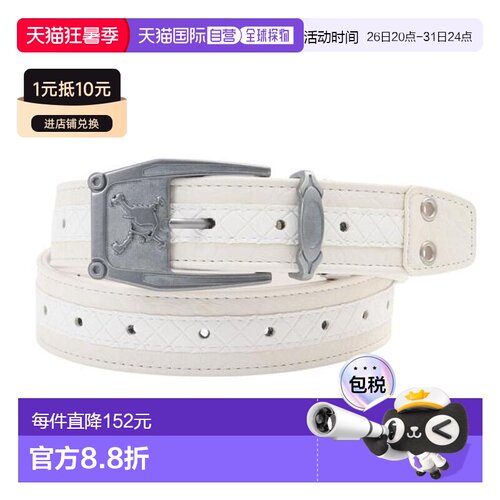 日本直邮OAKLEY 高尔夫 SKULL 皮带 [FOS901604-100] 男士皮带