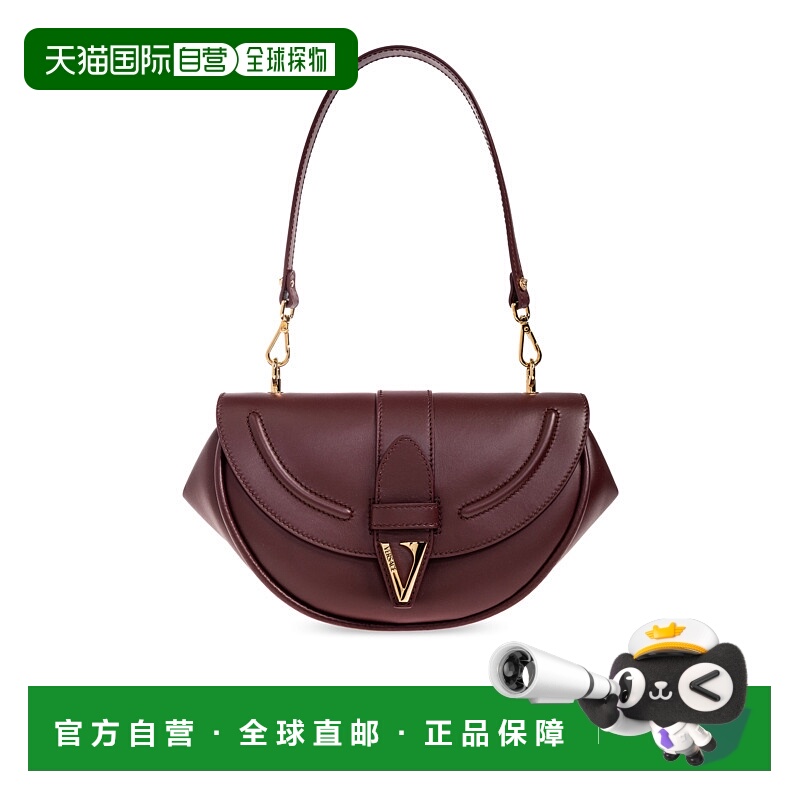 1h可退 香港直邮潮奢 Versace 范思哲 女士 Virtus 中型單肩包 10