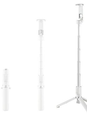 日本直邮Coleman智能手机三脚架站立白色6-段蓝牙无线可控302649