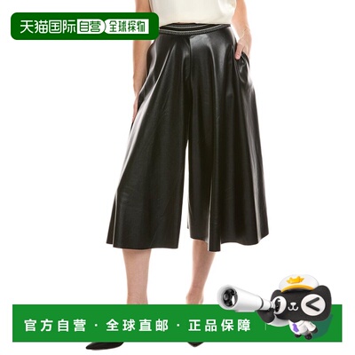 自营Vince Camuto Wide Leg Culotte - black 美国奥莱直发阔腿裤