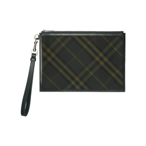 Burberry 格纹拉链洗漱包 80984611