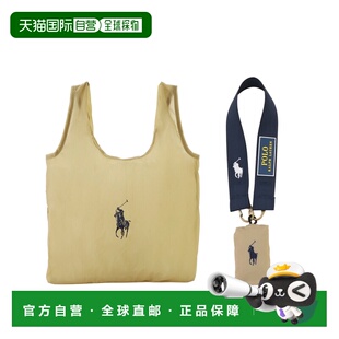 日本直邮Polo Ralph Lauren 男女同款 轻量防水折叠托特包 231191