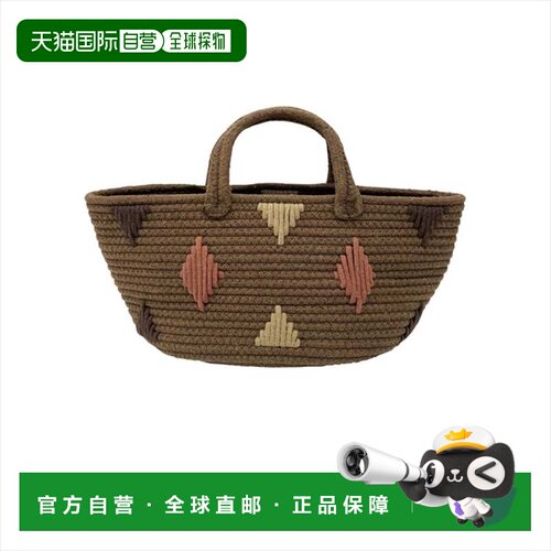 日本直邮LT.デリ ROPE-RHOMBS 棕色手提袋手提包 腰带