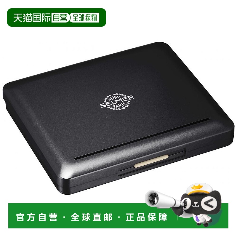 【日本直邮】NONAKA BOEKI 中音萨克斯管塑料簧片盒/10片用 黑色