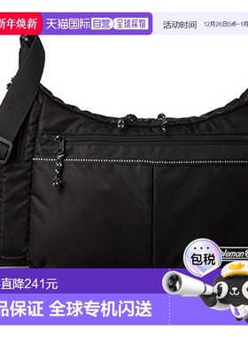 【日本直邮】Coleman科勒曼 单肩包 WALKER MD 黑色 2000032902