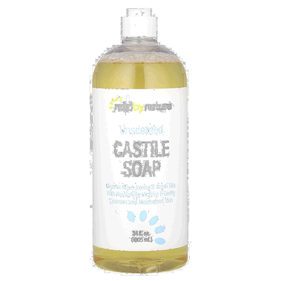 香港直邮iHerb Mild By Nature卡斯蒂利亚香皂无香型清洁100正品