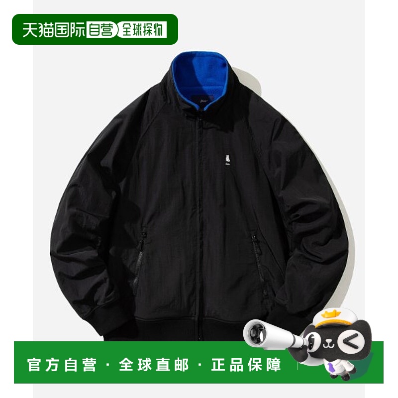 韩国直邮YALE HERITAGE DAN FLEECE TRACK JACKET BLACK夹克YD09J