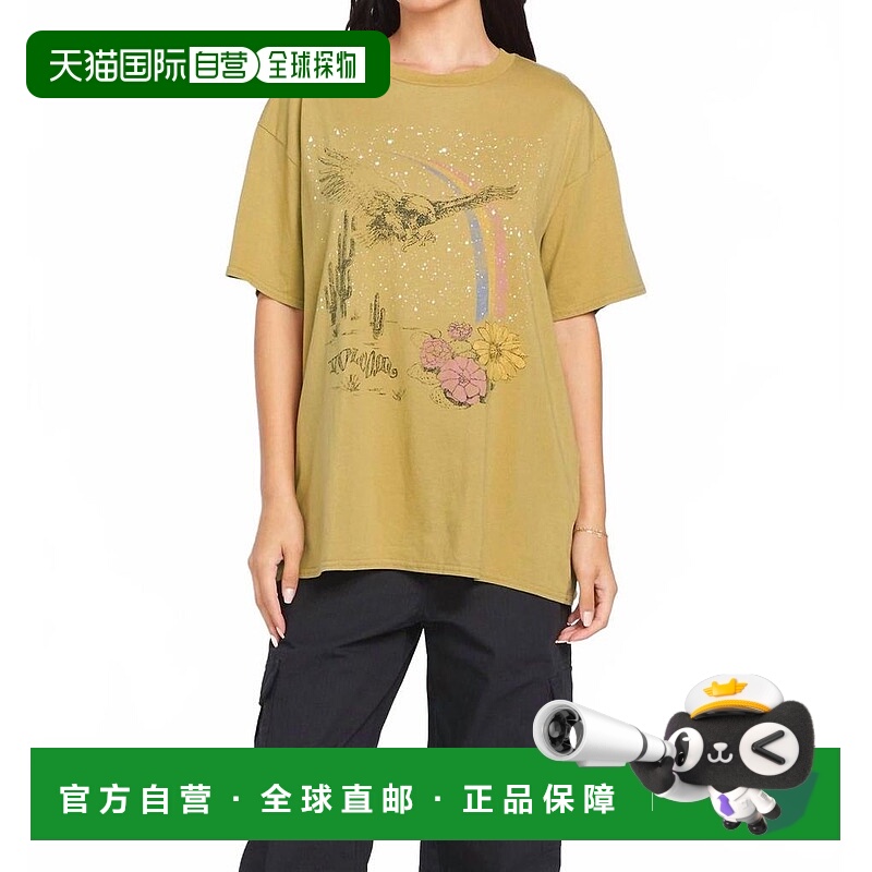 1h可退 【美国直邮】volcom 女士 上装T恤短袖