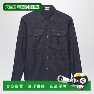 香港直邮J.W. 牛仔布衬衫 Anderson 靛蓝色宽松款 DS0 女士 1h可退