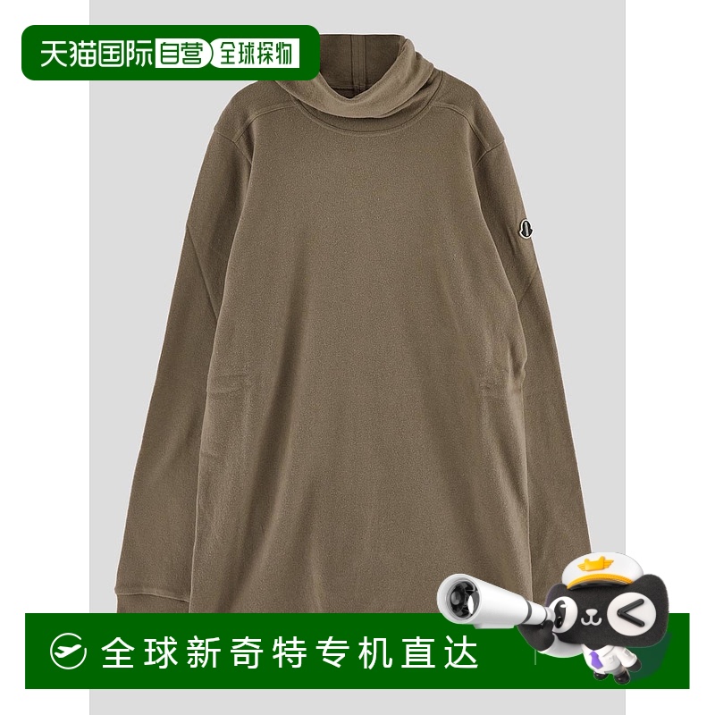 香港直邮MONCLER 女士针织毛衣 MU02D8P02M443525U AW2024 浅棕色