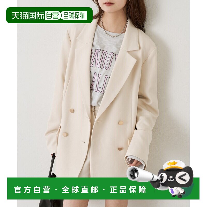 mystic 女装 金色纽扣修身西装外套 MYZ1062207A0001