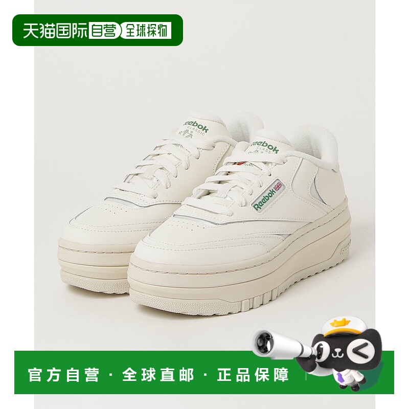 1h可退 日本直邮Reebok 女士 CLUB C EXTRA 休闲运动鞋 MT24AW10S