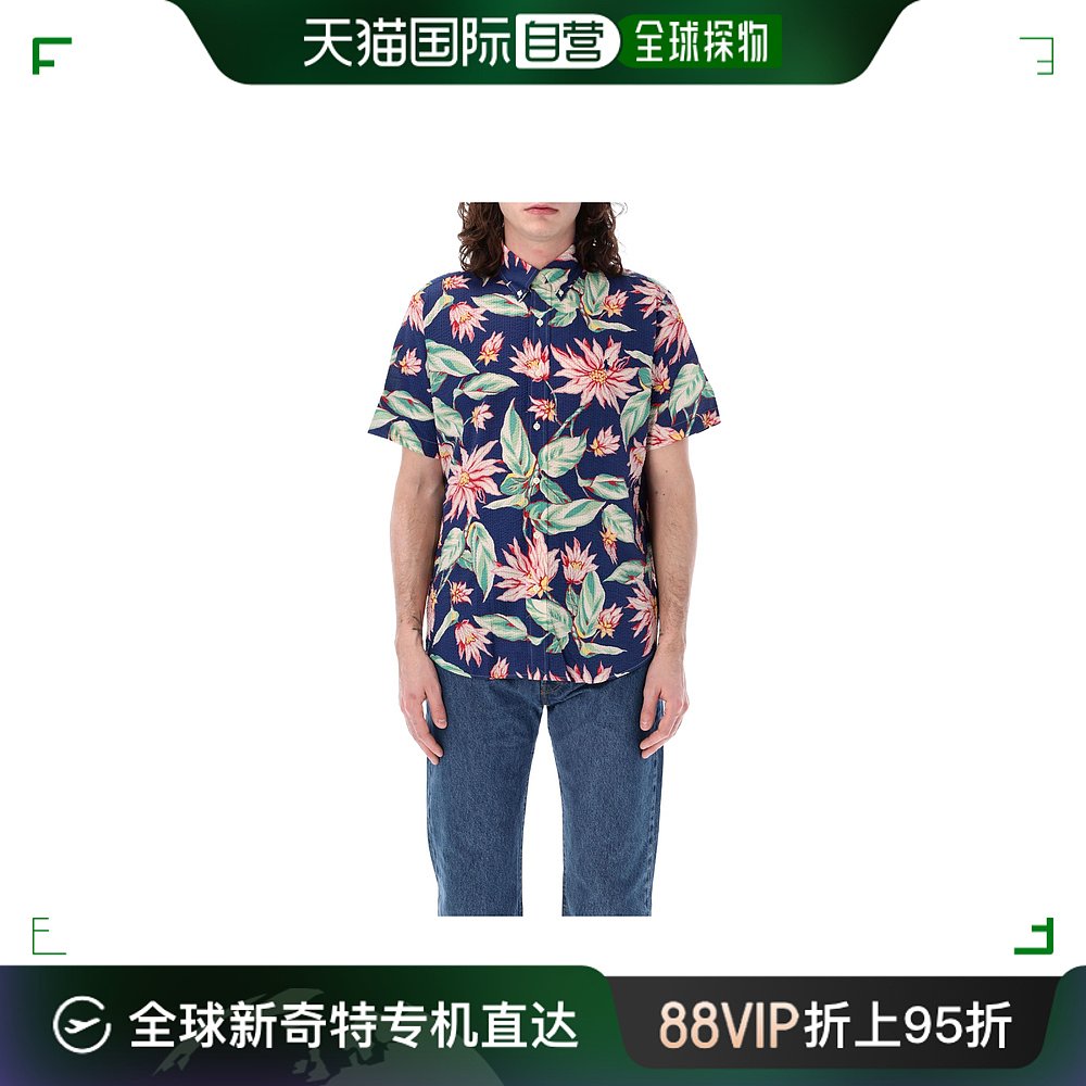 香港直邮潮奢 Ralph Lauren拉尔夫劳伦男士短袖衬衫 710934618-封面