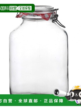 【日本直邮】Bormioli Rocco 玻璃罐子 5L 1.49270(08081) RBR060