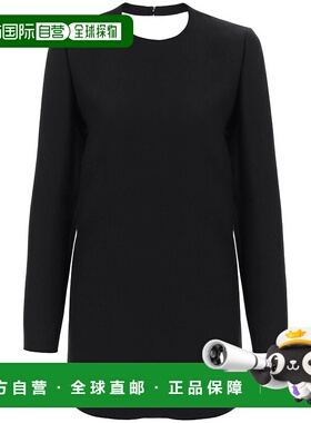 香港直邮VALENTINO 女士连体裤 2B0VE2M51CF0NO SS2024 黑色