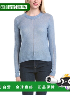 自营Autumn Cashmere Ladderstitch Detail Cashmere & Silk-Blen