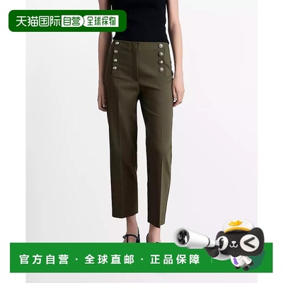 1h可退 【美国直邮】mango 女士 休闲裤直筒