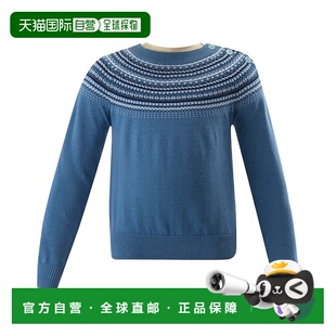 自营Rachel Riley Fairisle毛衣-蓝色 美国奥莱直发