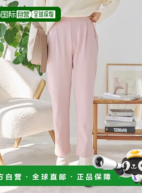 日本直邮KOBE LETTUCE 弹力宽松锥形长裤 常规长度 [M3984] 裤子