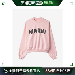 卫衣女士FLJE0185P2USCU88LOC13 韩国直邮MARNI LOGO SWEATSHIRT