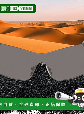 1h可退 香港直邮Balenciaga 巴黎世家 女士 灰色 Bossy Mask 太阳