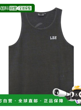韩国直邮LEE LEE 李-李冲浪图案无袖炭灰色 LE2502ST38PO