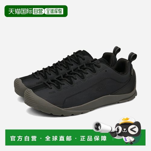 日本直邮KEEN JASPER NYLON WP 男士低帮防水运动鞋（黑色）(1031