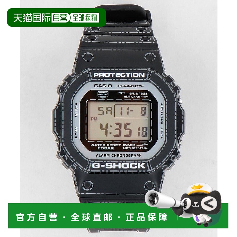 1h可退 日本直邮卡西欧男装日本制造G-SHOCK手表DW-5600RGM-1JR折