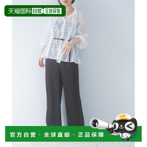 日本直邮URBAN RESEARCH ROSSO 女装 缎面直筒裤 RA262302042055