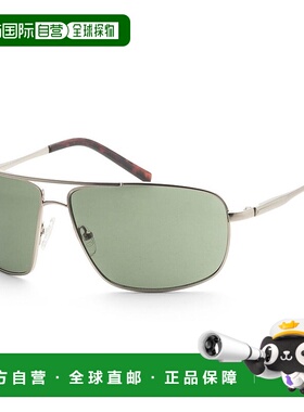 1h可退 【美国直邮】Guess|Guess 男士 66 毫米黑色太阳镜 GF0232