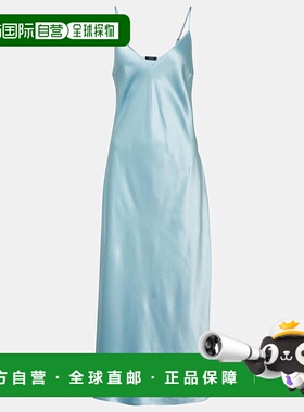 1h可退 香港直邮JOSEPH 约瑟夫 女士 Clea 真丝缎面吊带连衣裙