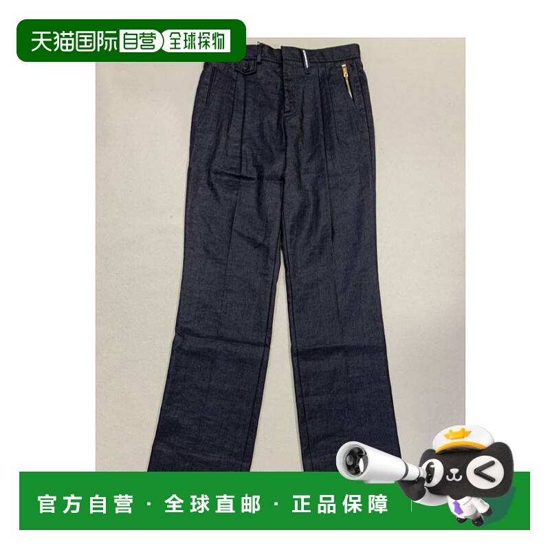 1h可退 香港直邮BURBERRY 男士休闲裤 80224811 SS2023 黑色 徽标